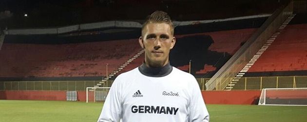 Fußballer Nils Petersen in Salvador Fußballer Nils Petersen in Salvador