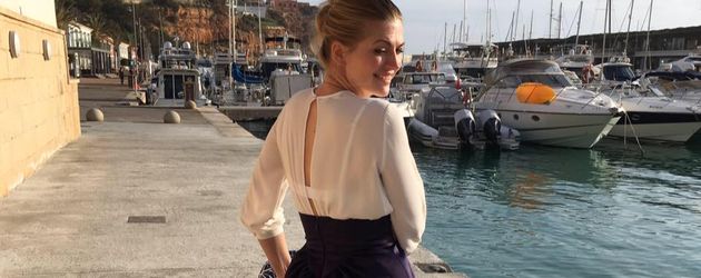 Nina Bott im Urlaub Nina Bott im Urlaub