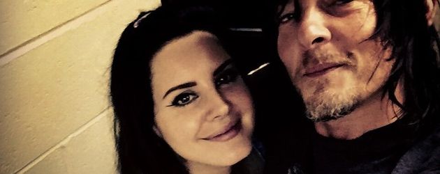 TWD-Schauspieler Norman Reedus und Sängerin Lana Del Rey TWD-Schauspieler Norman Reedus und Sängerin Lana Del Rey