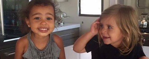 North West und Penelope Disick North West und Penelope Disick