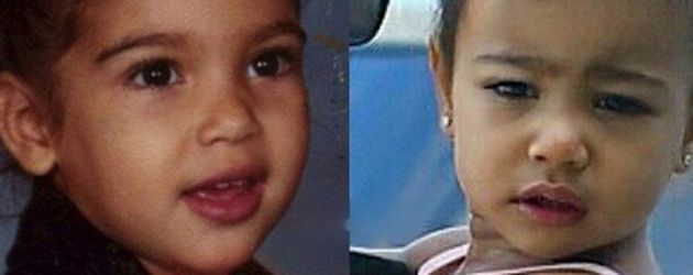 Kim Kardashian und North West Kim Kardashian und North West