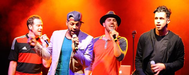 Jacob Underwood, Trevor Penick, Dan Miller und Erik Micheal-Estrada bei ihrem Comeback Jacob Underwood, Trevor Penick, Dan Miller und Erik Micheal-Estrada bei ihrem Comeback