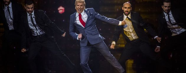 Komiker Oliver Pocher als Donald Trump Komiker Oliver Pocher als Donald Trump