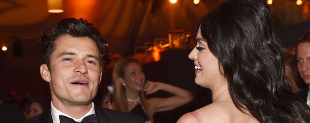 Orlando Bloom und Katy Perry auf einer Party im Januar 2014 in Los Angeles Orlando Bloom und Katy Perry auf einer Party im Januar 2014 in Los Angeles
