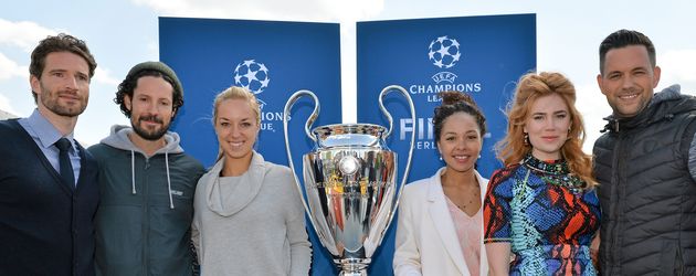 Sabine Lisicki, Arne Friedrich, Max Herre, Matthias Killing und Joy Denalane Sabine Lisicki, Arne Friedrich, Max Herre, Matthias Killing und Joy Denalane
