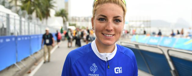 Pauline Ferrand-Prevot bei den Olympischen Spielen 2016 Pauline Ferrand-Prevot bei den Olympischen Spielen 2016