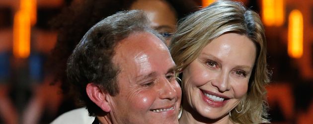 Peter MacNicol und Calista Flockhart Peter MacNicol und Calista Flockhart