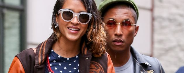 Pharrell Williams und Helen Lasichanh Pharrell Williams und Helen Lasichanh