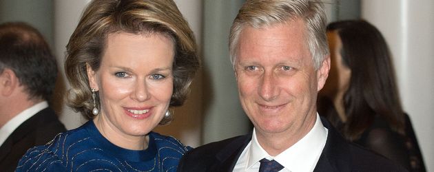 Mathilde von Belgien und Philippe von Belgien Mathilde von Belgien und Philippe von Belgien