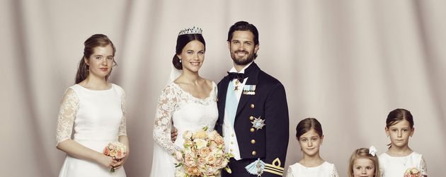 Prinz Carl Philip von Schweden, Prinzessin Estelle von Schweden und Sofia Hellqvist Prinz Carl Philip von Schweden, Prinzessin Estelle von Schweden und Sofia Hellqvist