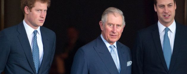 Prinz Harry, Prinz Charles und Prinz William Prinz Harry, Prinz Charles und Prinz William