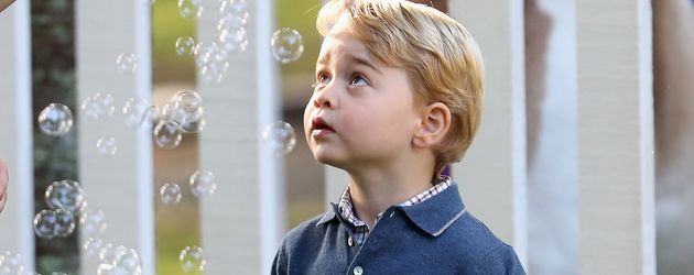 Prinz George und seine Schwester Prinzessin Charlotte in Kanada Prinz George und seine Schwester Prinzessin Charlotte in Kanada