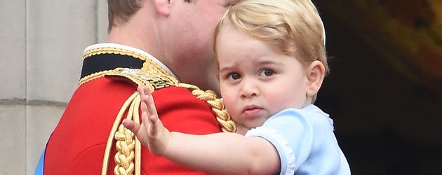 Prinz William und Prinz George Prinz William und Prinz George