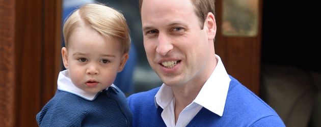 Prinz William und Prinz George Prinz William und Prinz George