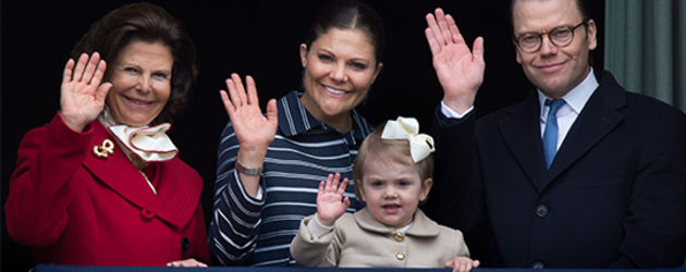 Prinzessin Estelle von Schweden, Prinzessin Victoria von Schweden, Prinz Daniel von Schweden und Kön Prinzessin Estelle von Schweden, Prinzessin Victoria von Schweden, Prinz Daniel von Schweden und Kön