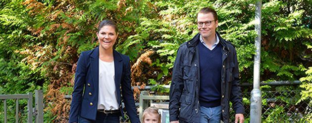 Prinzessin Estelle von Schweden, Prinzessin Victoria von Schweden und Prinz Daniel von Schweden Prinzessin Estelle von Schweden, Prinzessin Victoria von Schweden und Prinz Daniel von Schweden