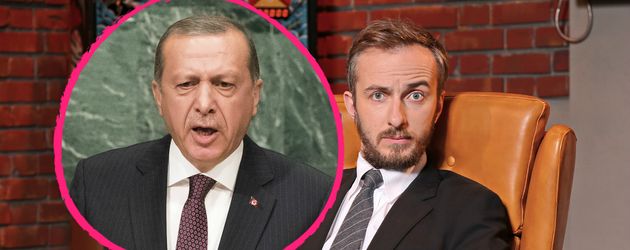 Recep Tayyip Erdogan und Jan Böhmermann Recep Tayyip Erdogan und Jan Böhmermann