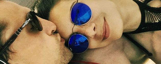 René Adler und Lilli Holunder im Urlaub René Adler und Lilli Holunder im Urlaub
