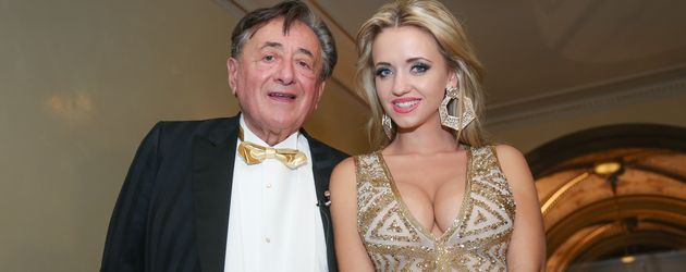 Richard Lugner mit seiner Frau Cathy Richard Lugner mit seiner Frau Cathy