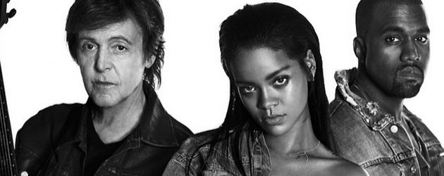 Kanye West, Rihanna und Paul McCartney Kanye West, Rihanna und Paul McCartney
