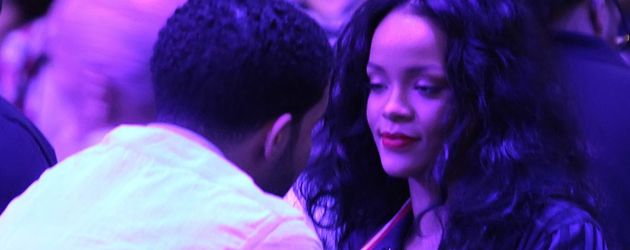 Rihanna und Drake beim Clippers Spiel in Oklahoma City Rihanna und Drake beim Clippers Spiel in Oklahoma City