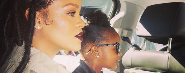 Rihanna und Nichte Majesty Rihanna und Nichte Majesty