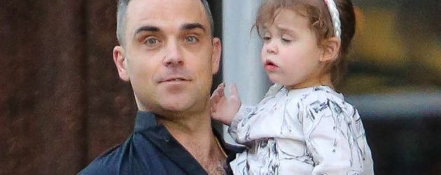 Robbie Williams und Theodora Rose Williams Robbie Williams und Theodora Rose Williams