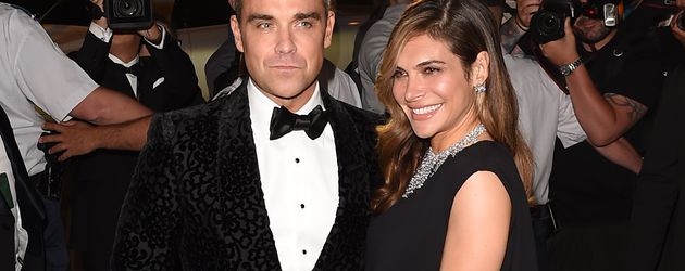 Robbie Williams und Ayda Field 2015 in Cannes Robbie Williams und Ayda Field 2015 in Cannes