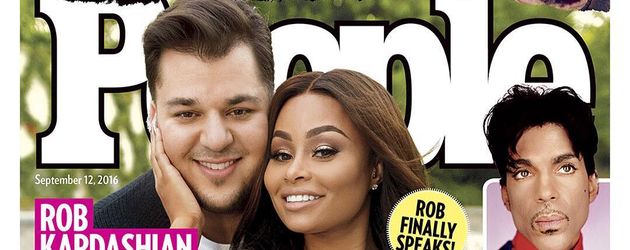 Robert Kardashian und Blac Chyna auf dem "People"-Magazine Robert Kardashian und Blac Chyna auf dem "People"-Magazine