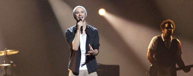 Roman Lob auf der Bühne beim ESC 2012 Roman Lob auf der Bühne beim ESC 2012
