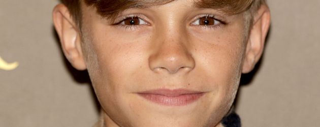 Romeo Beckham bei der Burberry-Premiere Romeo Beckham bei der Burberry-Premiere