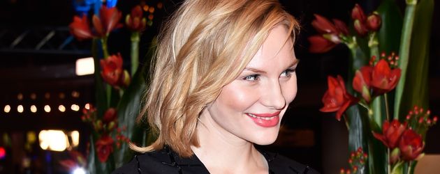 "Hail, Caesar!"-Premiere auf der Berlinale 2016: Rosalie Thomass mit Babybauch "Hail, Caesar!"-Premiere auf der Berlinale 2016: Rosalie Thomass mit Babybauch