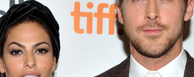 Das Schauspieler-Paar Ryan Gosling (r.) und Eva Mendes Das Schauspieler-Paar Ryan Gosling (r.) und Eva Mendes