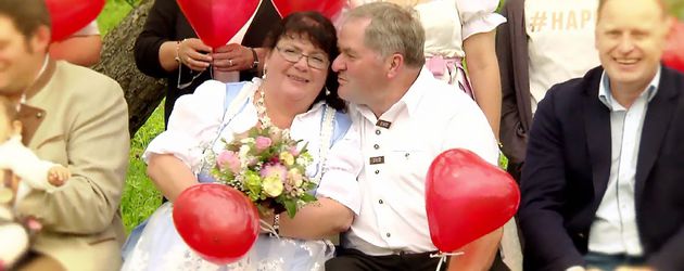 Sabine und Albert, bekannt aus "Bauer sucht Frau" Sabine und Albert, bekannt aus "Bauer sucht Frau"