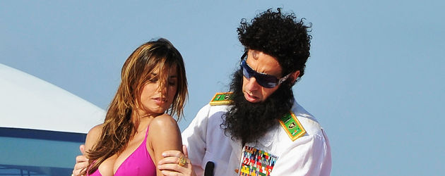 Elisabetta Canalis und Sacha Baron Cohen Elisabetta Canalis und Sacha Baron Cohen