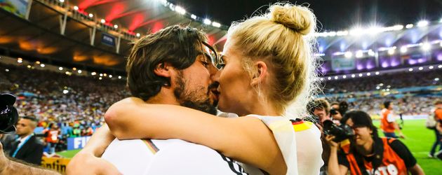 Sami Khedira und Lena Gercke Sami Khedira und Lena Gercke