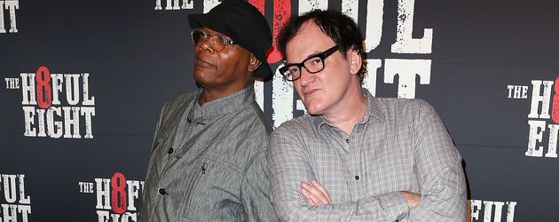 Samuel L. Jackson und Quentin Tarantino bei der Premiere von "Hateful Eight" Samuel L. Jackson und Quentin Tarantino bei der Premiere von "Hateful Eight"