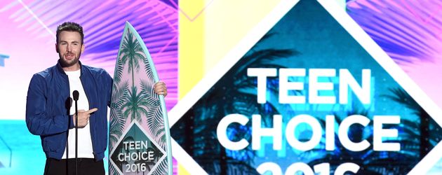 Schauspieler Chris Evans bei den Teen Choice Awards 2016 Schauspieler Chris Evans bei den Teen Choice Awards 2016