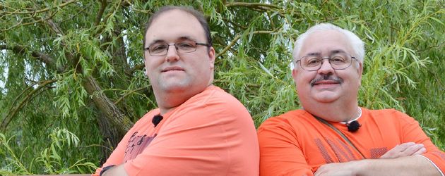"Schwiegertochter gesucht"-Ingo mit seinem Vater "Schwiegertochter gesucht"-Ingo mit seinem Vater