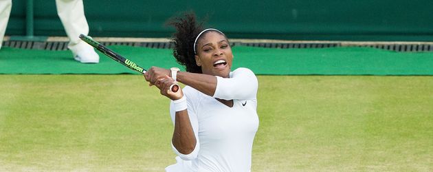 Serena und Venus Williams beim Grand Slam Turnier in Wimbledon Serena und Venus Williams beim Grand Slam Turnier in Wimbledon