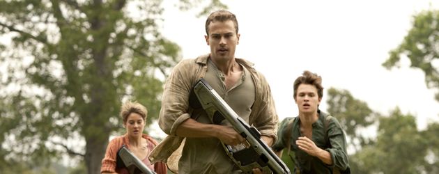 Shailene Woodley, Ansel Elgort und Theo James Shailene Woodley, Ansel Elgort und Theo James