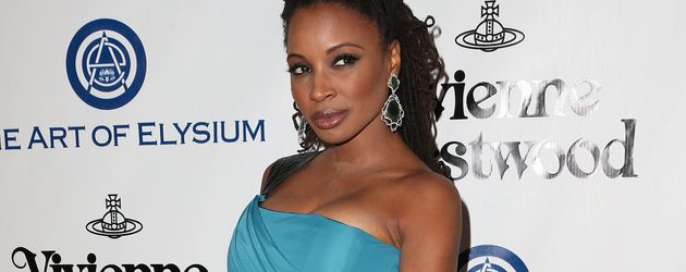 Shanola Hampton während ihrer Schwangerschaft Shanola Hampton während ihrer Schwangerschaft