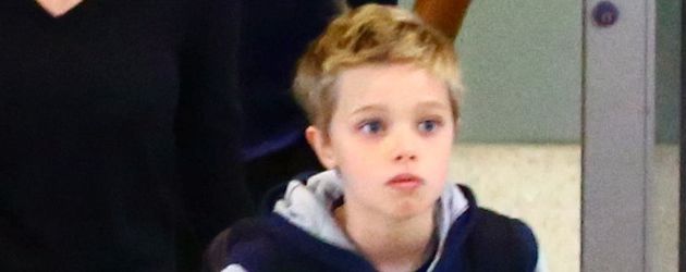 Shiloh Jolie-Pitt am Flughafen Shiloh Jolie-Pitt am Flughafen