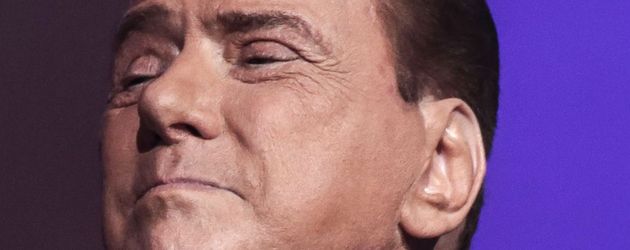 Silvio Berlusconi in der TV-Show "Virus" in Rom Silvio Berlusconi in der TV-Show "Virus" in Rom