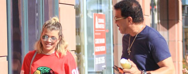 Lionel Richie und Tochter Sofia in Los Angeles Lionel Richie und Tochter Sofia in Los Angeles