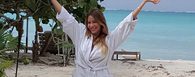 Sofia Vergara am Strand Sofia Vergara am Strand