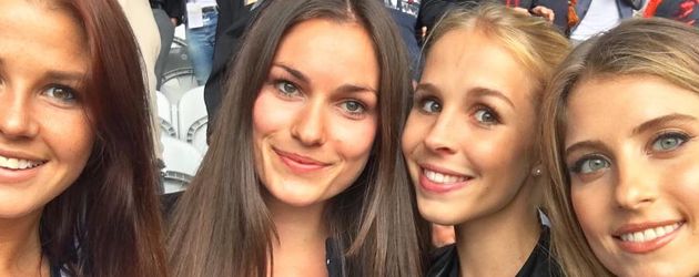Die deutschen "Spielerfrauen" beim EM-Spiel Deutschland-Slowakei Die deutschen "Spielerfrauen" beim EM-Spiel Deutschland-Slowakei