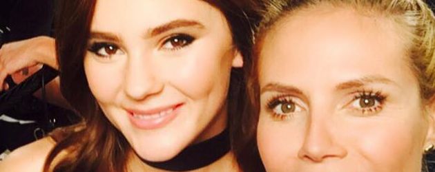 Heidi Klum und Stefanie Giesinger Heidi Klum und Stefanie Giesinger