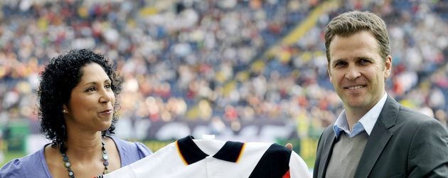 Oliver Bierhoff und Steffi Jones Oliver Bierhoff und Steffi Jones