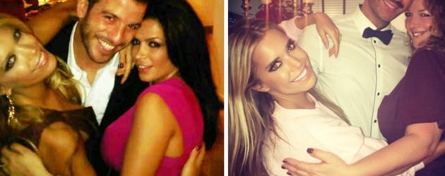 Sabia Boulahrouz, Sylvie van der Vaart, Rafael van der Vaart und André Borchers Sabia Boulahrouz, Sylvie van der Vaart, Rafael van der Vaart und André Borchers